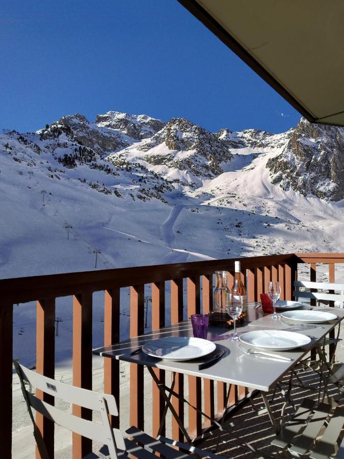 Superbe Appartement Vue Panoramique Pied Des Pistes La Mongie Exterior foto