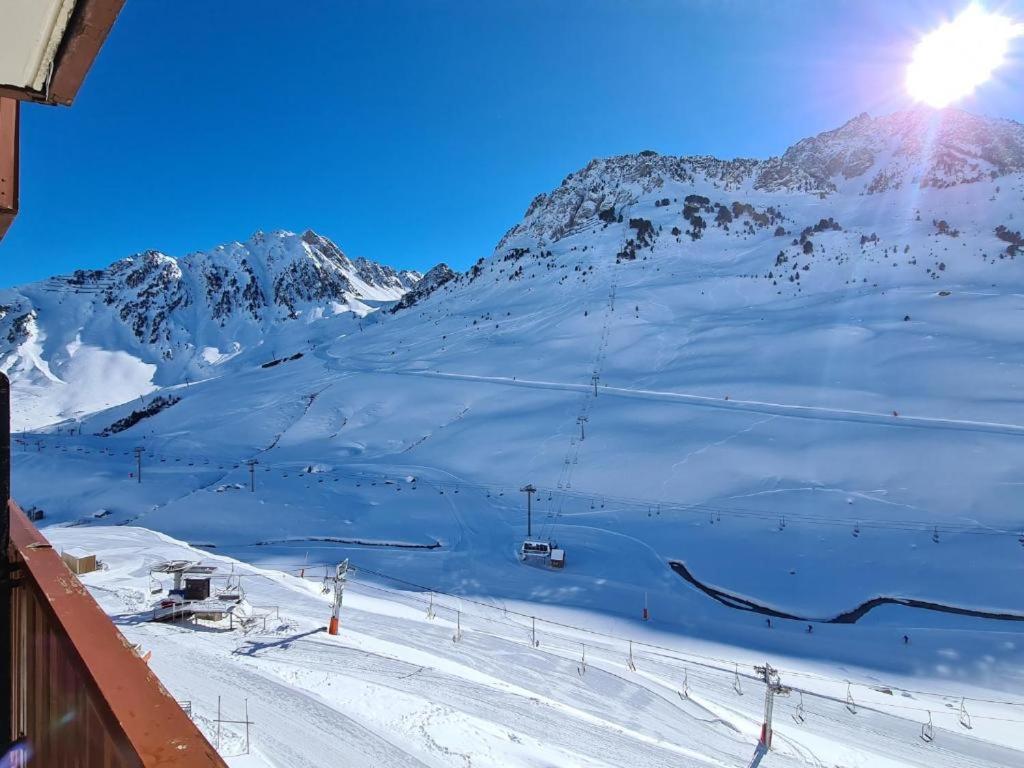 Superbe Appartement Vue Panoramique Pied Des Pistes La Mongie Exterior foto